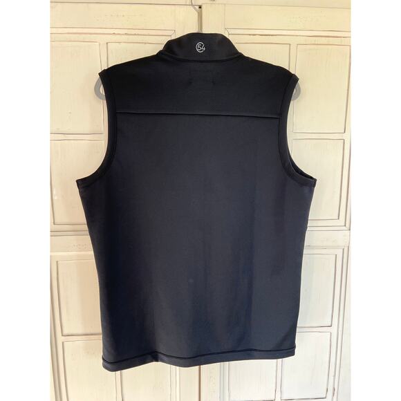 Chase 54 Chase54 size medium mens black zip up golf vest - Picture 3 of 4